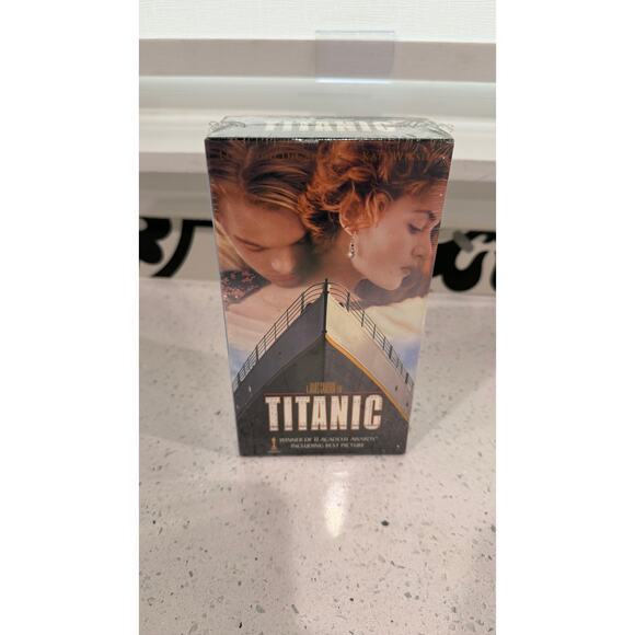 Other - TITANIC VHS Paramount, Factory Sealed NEW Leonardo DiCaprio, Kate Winslet VHS